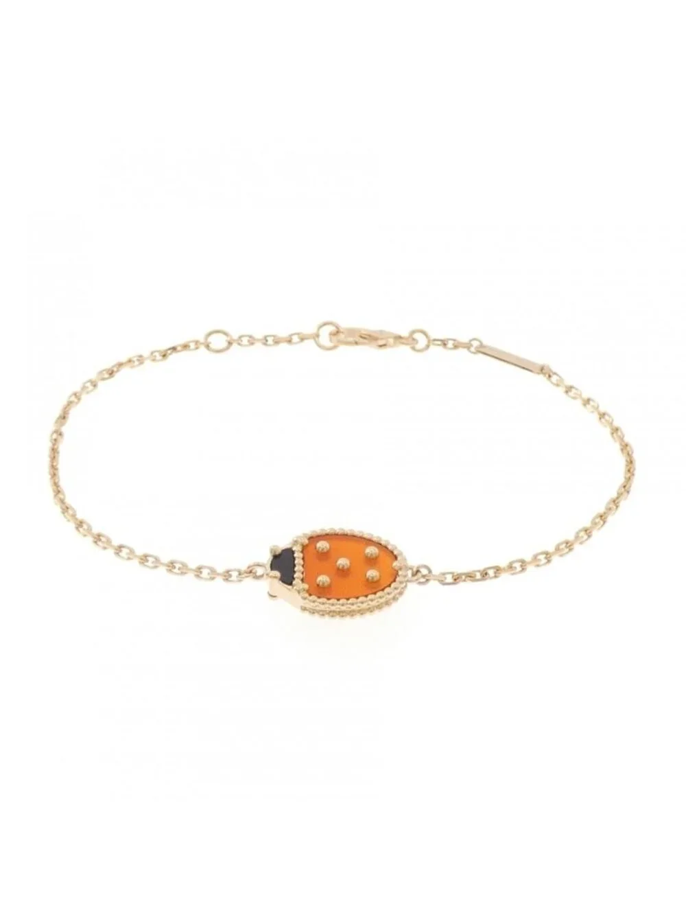 Van Cleef & Arpels Lucky Spring Closed Wing Ladybug Bracelet